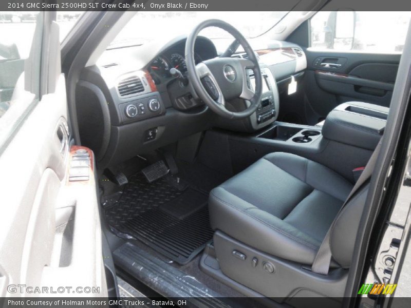 Onyx Black / Ebony 2014 GMC Sierra 2500HD SLT Crew Cab 4x4