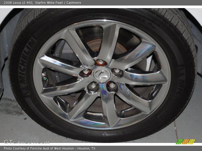 Starfire White Pearl / Cashmere 2008 Lexus LS 460
