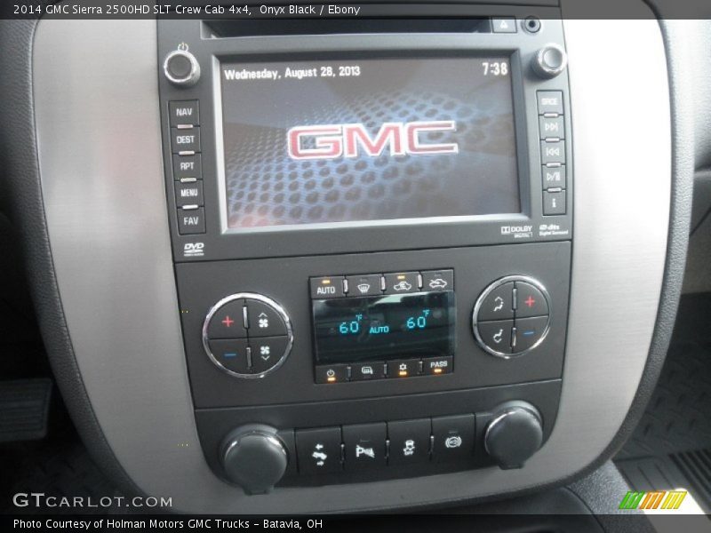 Controls of 2014 Sierra 2500HD SLT Crew Cab 4x4