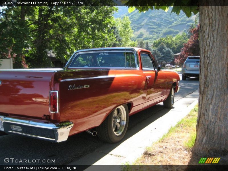 Copper Red / Black 1965 Chevrolet El Camino