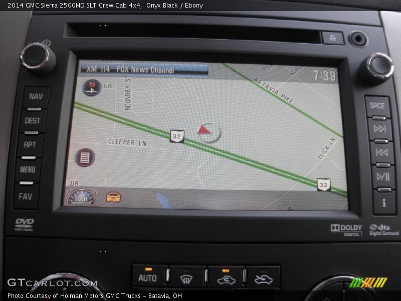 Onyx Black / Ebony 2014 GMC Sierra 2500HD SLT Crew Cab 4x4