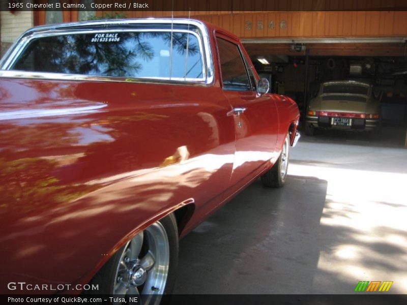 Copper Red / Black 1965 Chevrolet El Camino