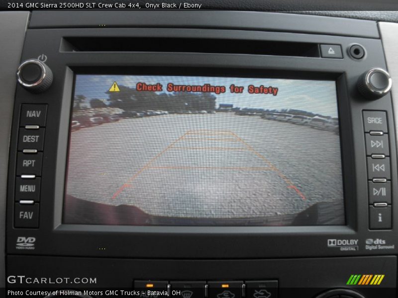 Onyx Black / Ebony 2014 GMC Sierra 2500HD SLT Crew Cab 4x4