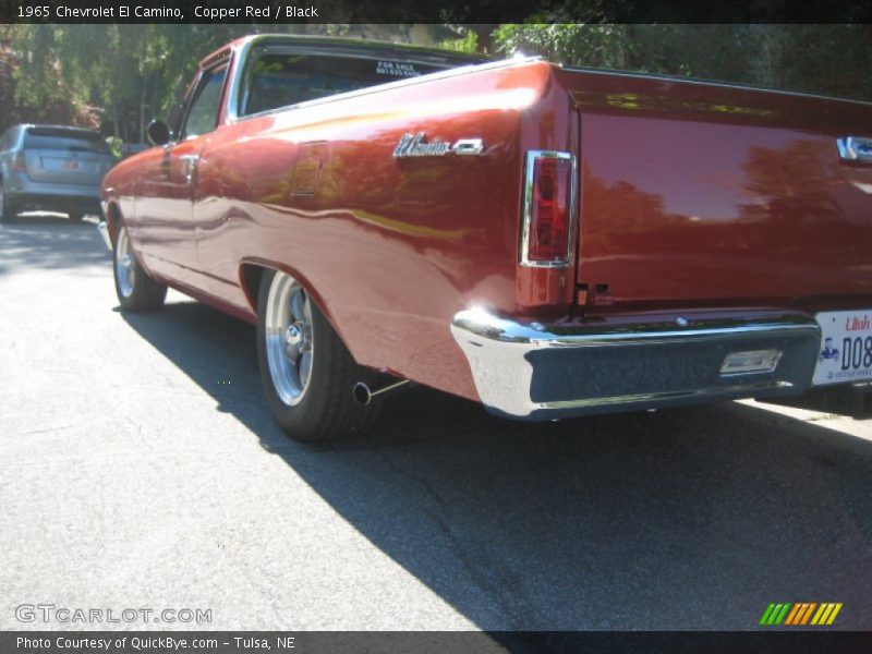 Copper Red / Black 1965 Chevrolet El Camino