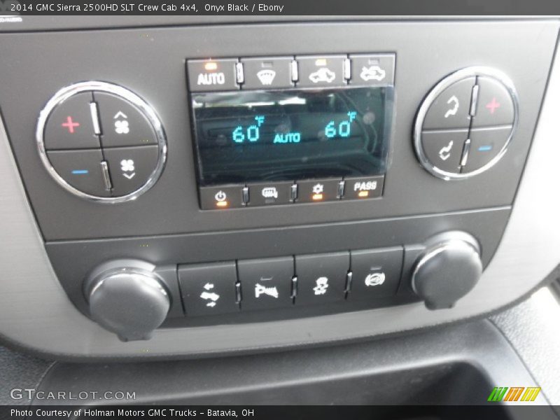 Onyx Black / Ebony 2014 GMC Sierra 2500HD SLT Crew Cab 4x4