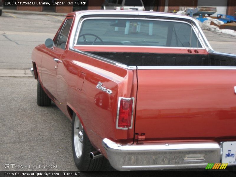 Copper Red / Black 1965 Chevrolet El Camino