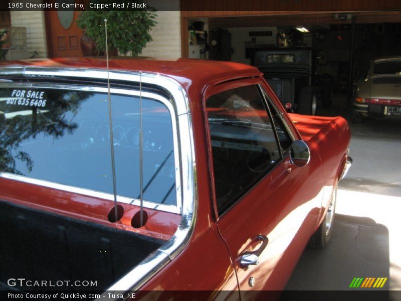 Copper Red / Black 1965 Chevrolet El Camino