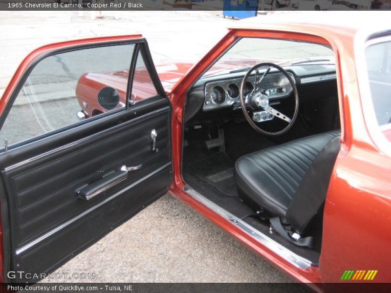 Copper Red / Black 1965 Chevrolet El Camino