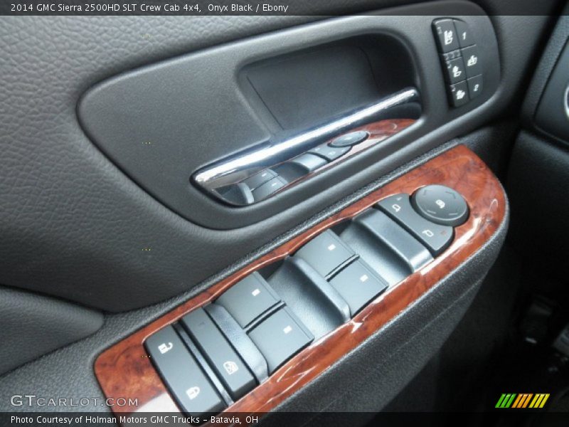 Onyx Black / Ebony 2014 GMC Sierra 2500HD SLT Crew Cab 4x4
