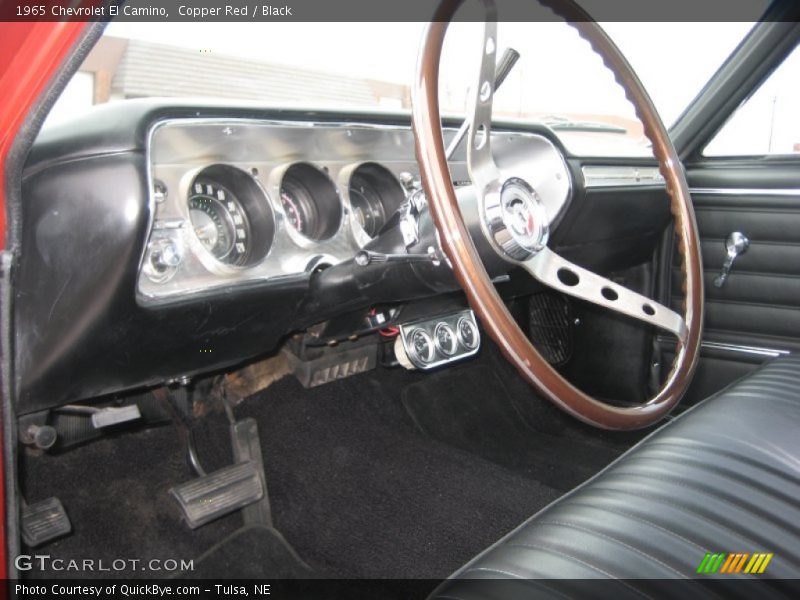 Copper Red / Black 1965 Chevrolet El Camino