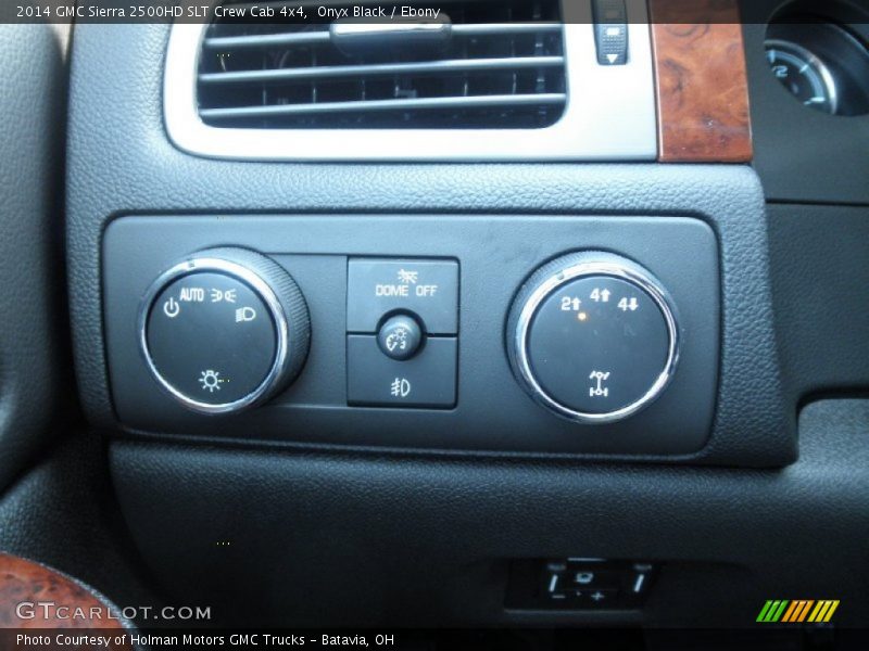 Onyx Black / Ebony 2014 GMC Sierra 2500HD SLT Crew Cab 4x4