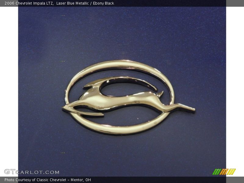 Laser Blue Metallic / Ebony Black 2006 Chevrolet Impala LTZ