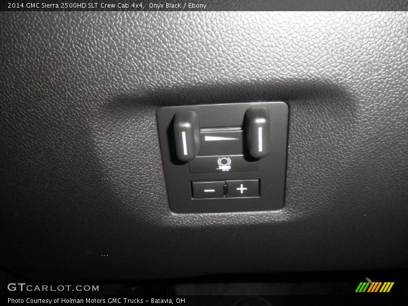 Onyx Black / Ebony 2014 GMC Sierra 2500HD SLT Crew Cab 4x4