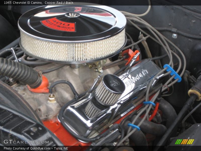 Copper Red / Black 1965 Chevrolet El Camino