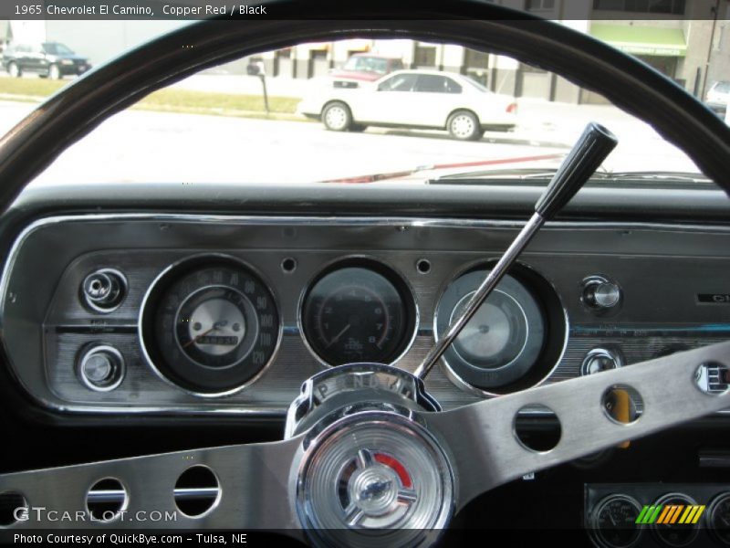 Copper Red / Black 1965 Chevrolet El Camino