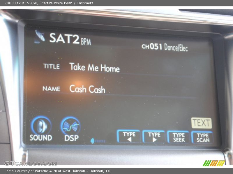 Starfire White Pearl / Cashmere 2008 Lexus LS 460