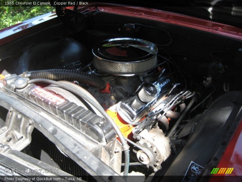 Copper Red / Black 1965 Chevrolet El Camino