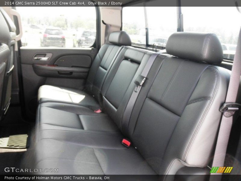 Onyx Black / Ebony 2014 GMC Sierra 2500HD SLT Crew Cab 4x4