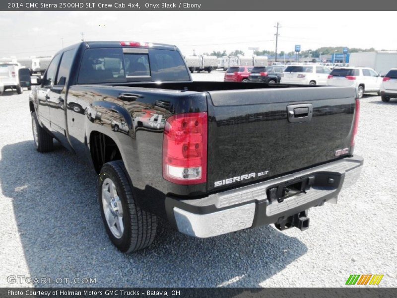 Onyx Black / Ebony 2014 GMC Sierra 2500HD SLT Crew Cab 4x4