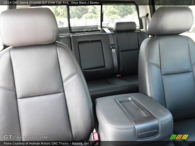 Onyx Black / Ebony 2014 GMC Sierra 2500HD SLT Crew Cab 4x4