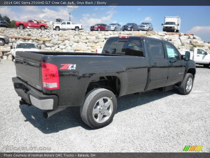  2014 Sierra 2500HD SLT Crew Cab 4x4 Onyx Black