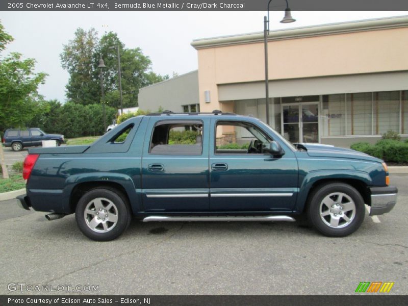 Bermuda Blue Metallic / Gray/Dark Charcoal 2005 Chevrolet Avalanche LT 4x4