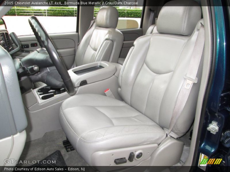Bermuda Blue Metallic / Gray/Dark Charcoal 2005 Chevrolet Avalanche LT 4x4