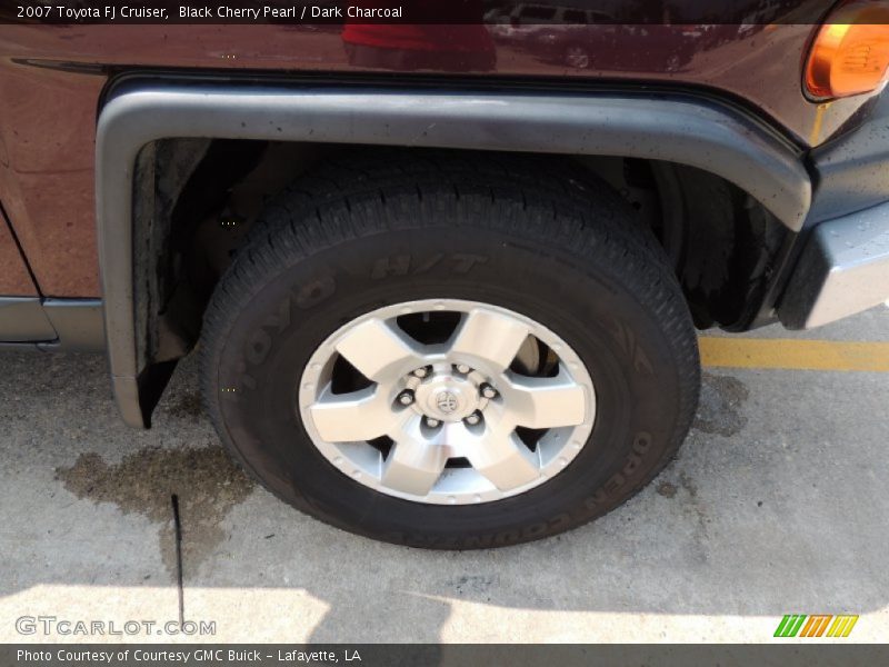 Black Cherry Pearl / Dark Charcoal 2007 Toyota FJ Cruiser