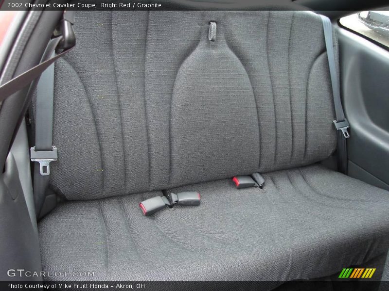 Bright Red / Graphite 2002 Chevrolet Cavalier Coupe