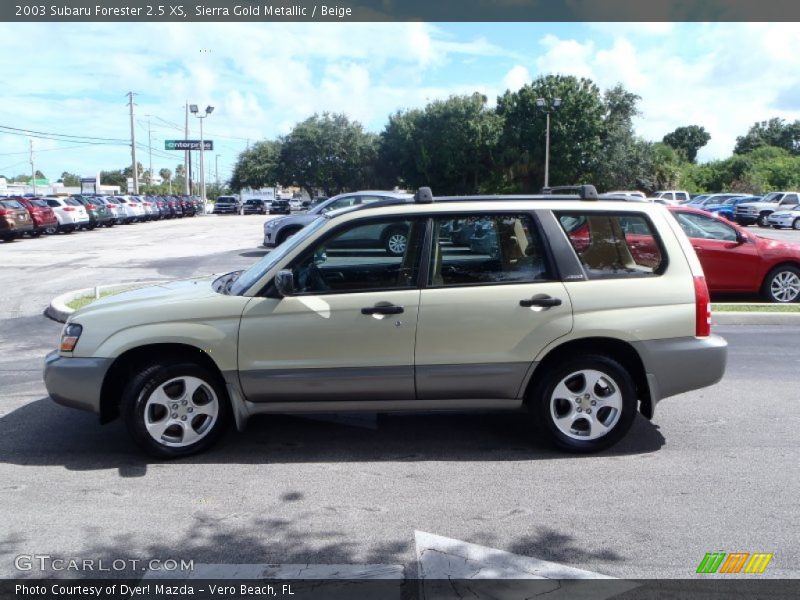  2003 Forester 2.5 XS Sierra Gold Metallic