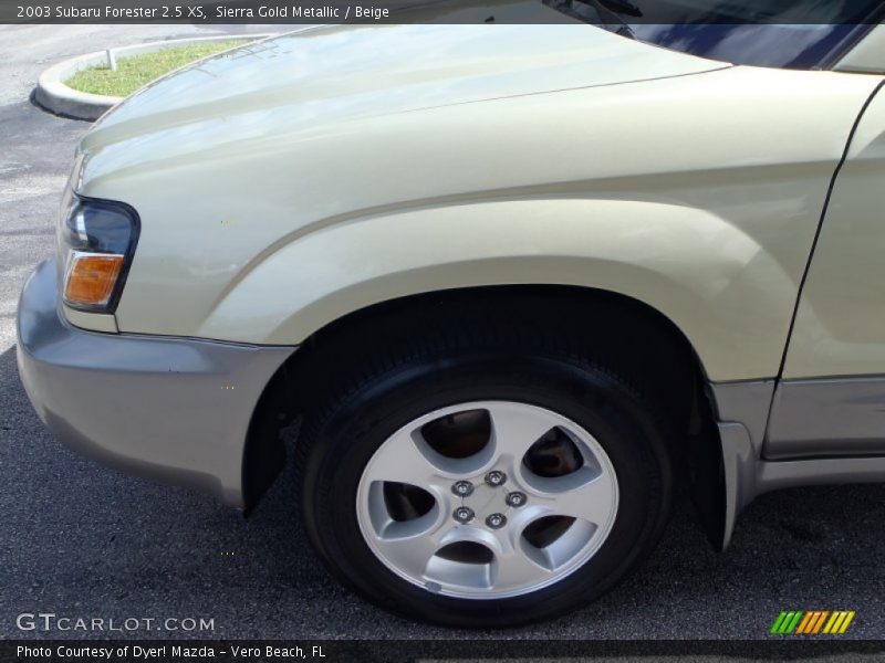 Sierra Gold Metallic / Beige 2003 Subaru Forester 2.5 XS