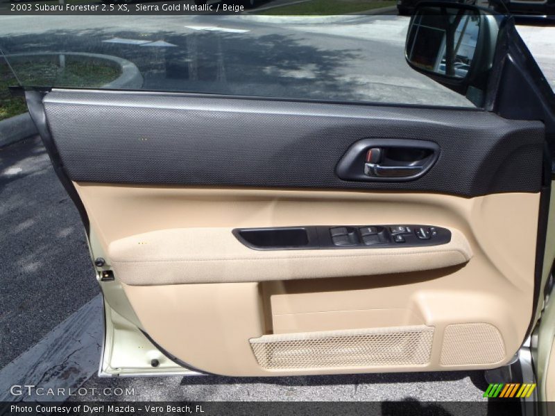 Door Panel of 2003 Forester 2.5 XS