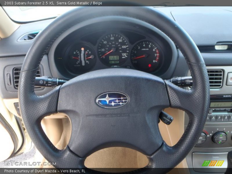  2003 Forester 2.5 XS Steering Wheel