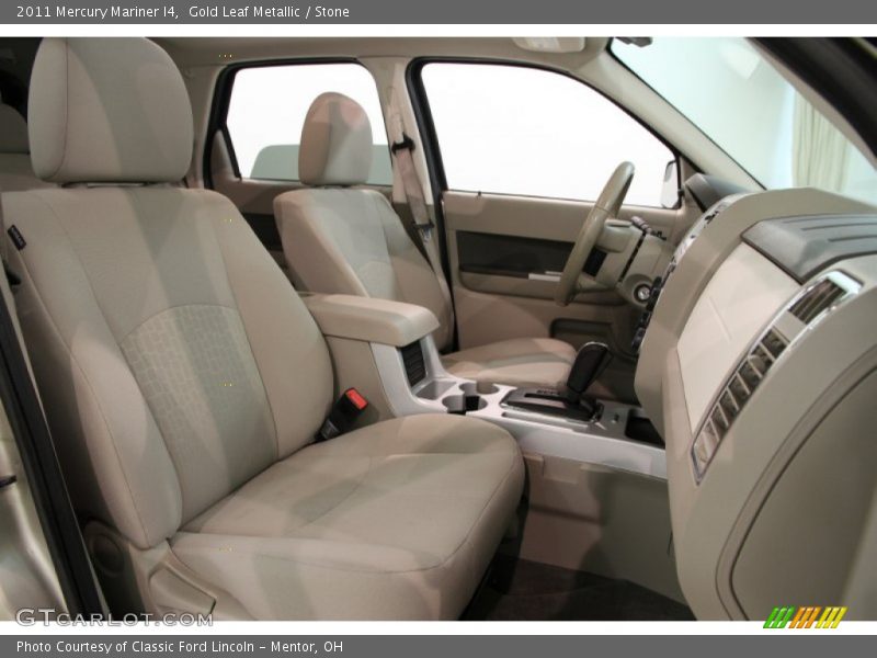 Front Seat of 2011 Mariner I4