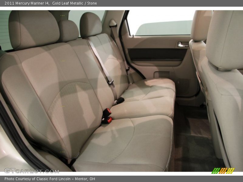 Rear Seat of 2011 Mariner I4