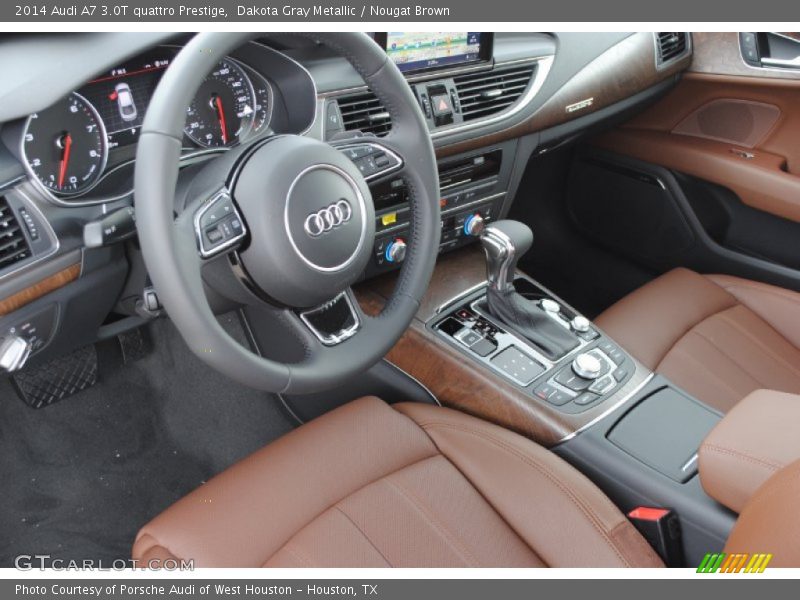  2014 A7 3.0T quattro Prestige Nougat Brown Interior
