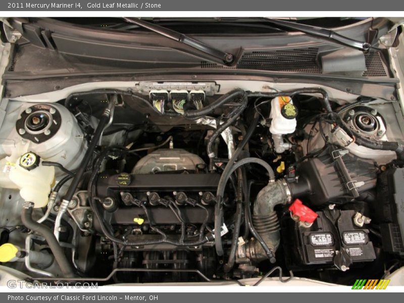  2011 Mariner I4 Engine - 2.5 Liter DOHC 16-Valve VVT 4 Cylinder