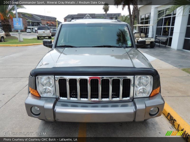 Mineral Gray Metallic / Medium Slate Gray 2007 Jeep Commander Sport