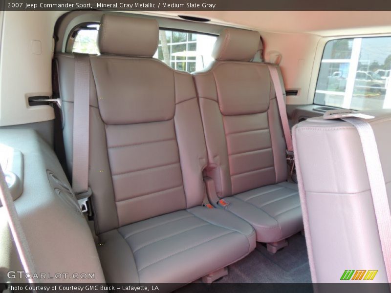 Mineral Gray Metallic / Medium Slate Gray 2007 Jeep Commander Sport