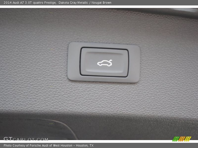 Dakota Gray Metallic / Nougat Brown 2014 Audi A7 3.0T quattro Prestige