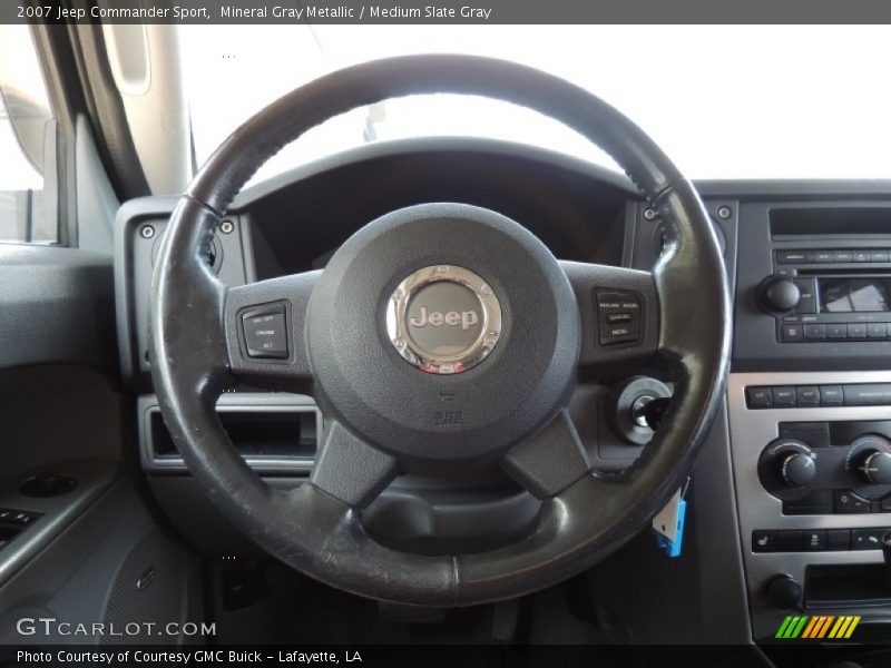Mineral Gray Metallic / Medium Slate Gray 2007 Jeep Commander Sport