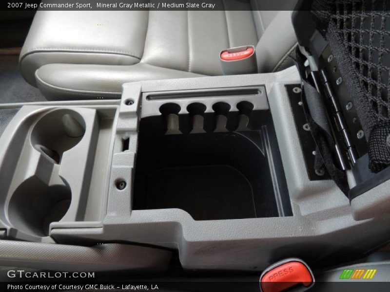 Mineral Gray Metallic / Medium Slate Gray 2007 Jeep Commander Sport