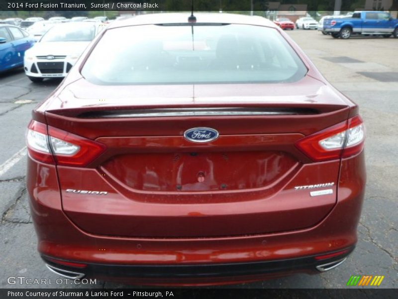  2014 Fusion Titanium Sunset