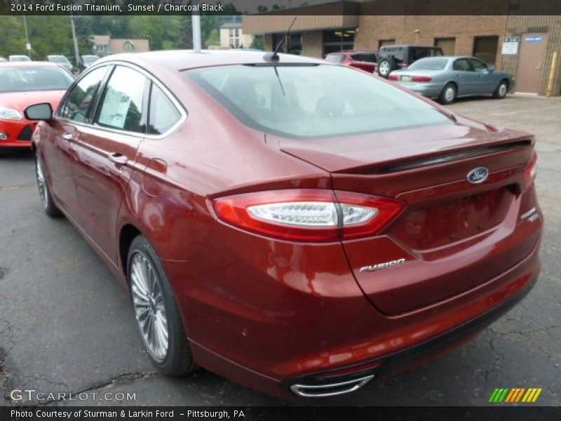  2014 Fusion Titanium Sunset