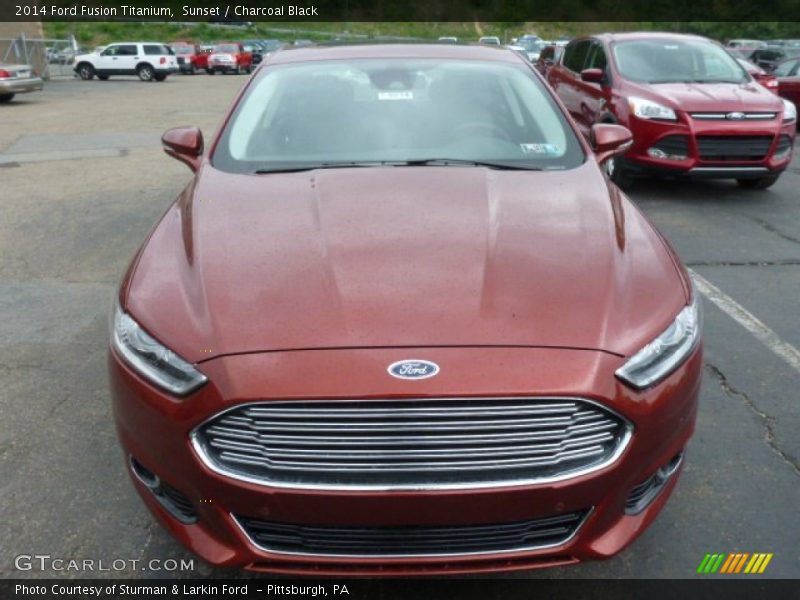  2014 Fusion Titanium Sunset