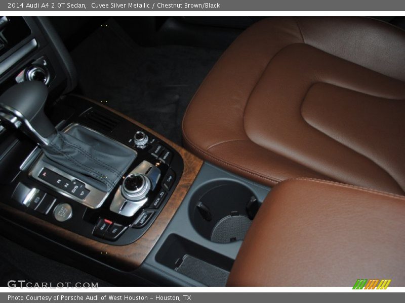 Cuvee Silver Metallic / Chestnut Brown/Black 2014 Audi A4 2.0T Sedan