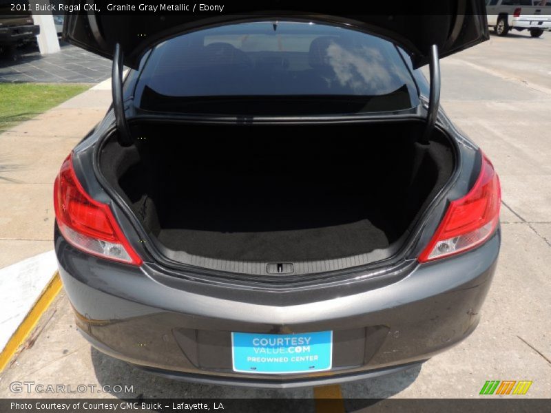 Granite Gray Metallic / Ebony 2011 Buick Regal CXL