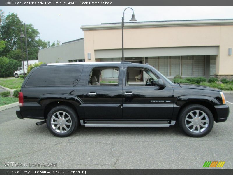 Black Raven / Shale 2005 Cadillac Escalade ESV Platinum AWD