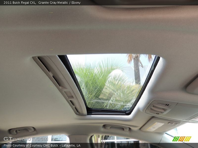 Granite Gray Metallic / Ebony 2011 Buick Regal CXL