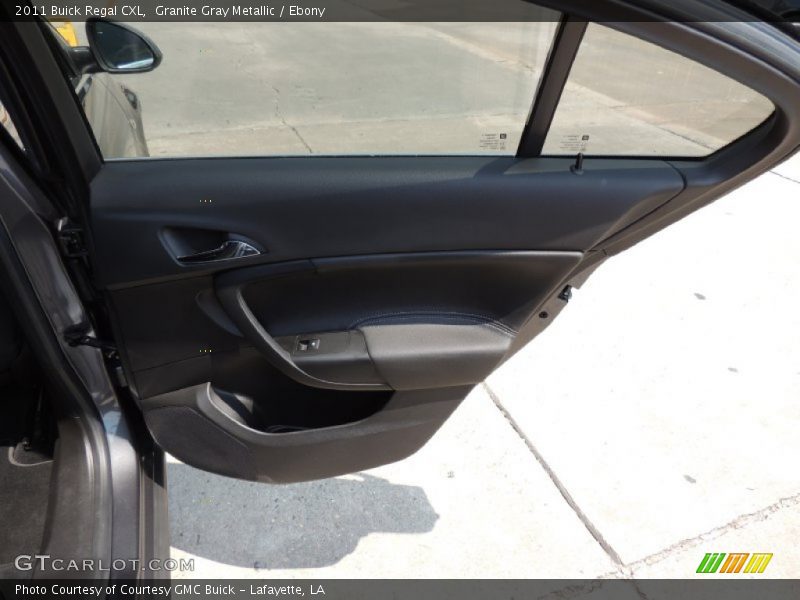 Granite Gray Metallic / Ebony 2011 Buick Regal CXL